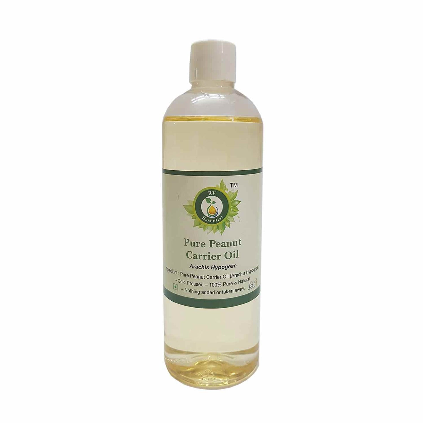 R V Essential Pure Peanut Carrier Oil 100ml (3.38oz)- Arachis Hypogeae (100% Pure and Natural Cold Pressed) Beauty and Personal Care R V Essential