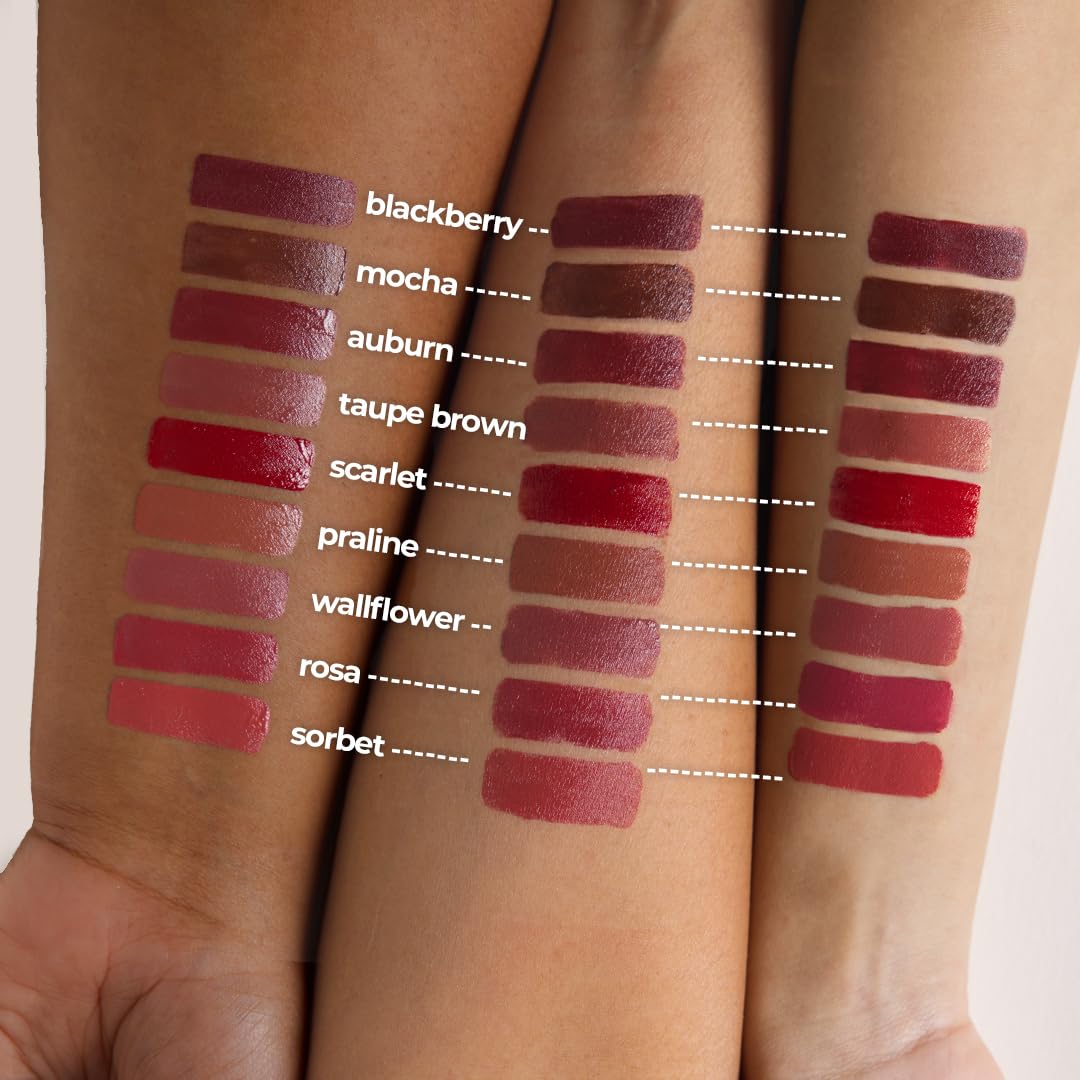 RUBY'S ORGANICS Liquid Lipstick Weightless Creme Finish | Silky Smooth Texture, Highly Pigmented, Soft Velvet Finish, Long Lasting Rich Color,