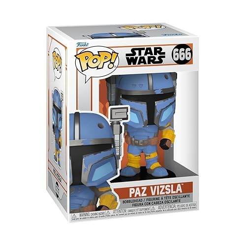 Funko POP! Vinyl: Star Wars: The Mandalorian S9 - Paz Vizsla - Collectable Vinyl Figure - Gift Idea - Official Merchandise - for Kids & Adults - TV…