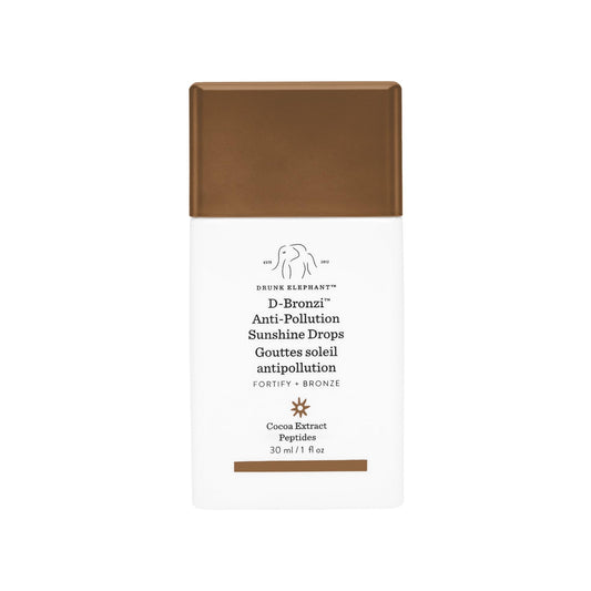 Drunk Elephant D-Bronzi Sunshine Drops - 30 ml/1 fl oz - Bronzing Color Serum Drops - Clean Clinical Skincare - Cruelty-Free - Dermatologist-Tested