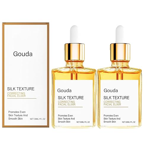 Gouda Silk Body Oil for Women, Perfume Oil, Visibly Firming, Deeply Anti Aging Moisturizing, Instantly Improve Elasticity, Non-greasy Hydration (2Pcs)