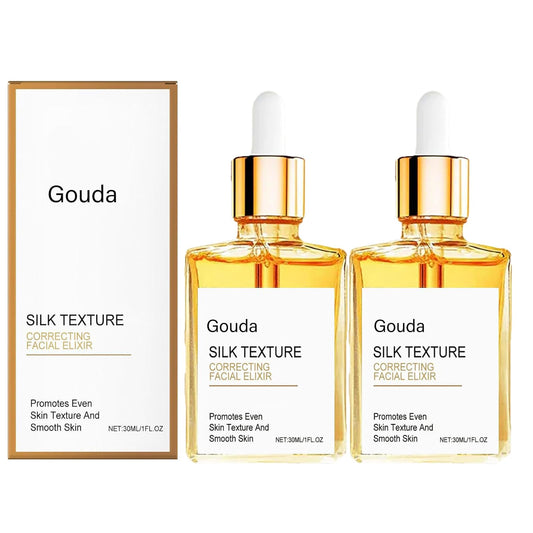Gouda Silk Body Oil for Women, Perfume Oil, Visibly Firming, Deeply Anti Aging Moisturizing, Instantly Improve Elasticity, Non-greasy Hydration (2Pcs)