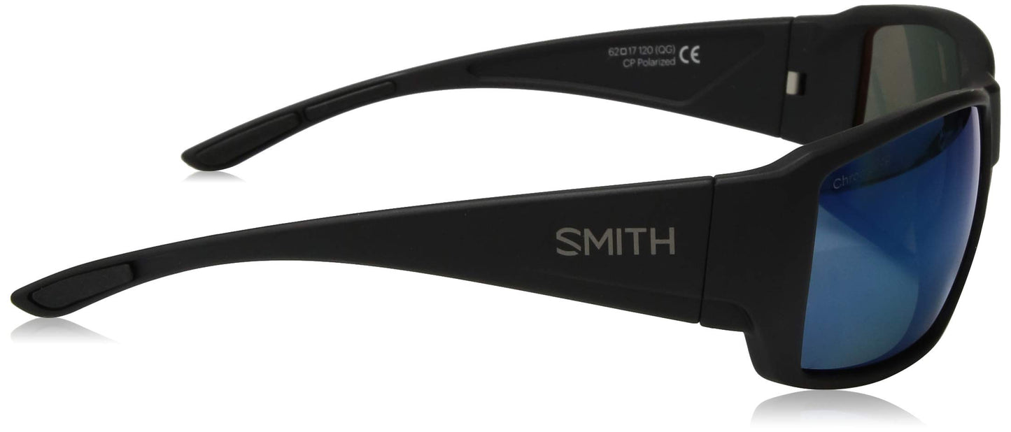 Smith Optics Adult Guides Choice Lifestyle Sunglasses/Eyewear, Matte Black/Polarchromic Ignitor, Large, one size (GCRPPIGMB)