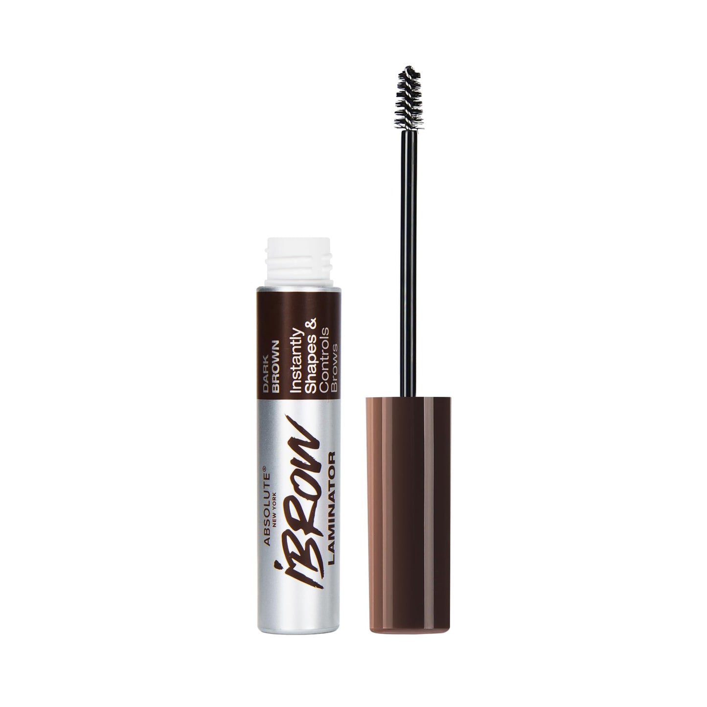 Absolute New York Waterproof Eyebrow Gel for Tinting and Volumizing Eyebrows (MEBG13 Dark Brown)