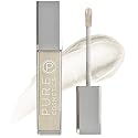 Pure Illumination Light-Up Lip Gloss with LED-Lit Applicator Brush + Side Mirror, Non-Sticky, Moisturizing Hydrating Lip Glosses with Lanolin, Jojoba