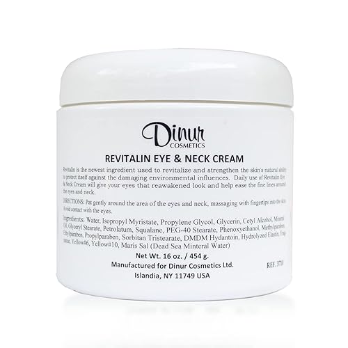 Dinur Cosmetics REVITALIN Eye & Neck Cream 16 oz.