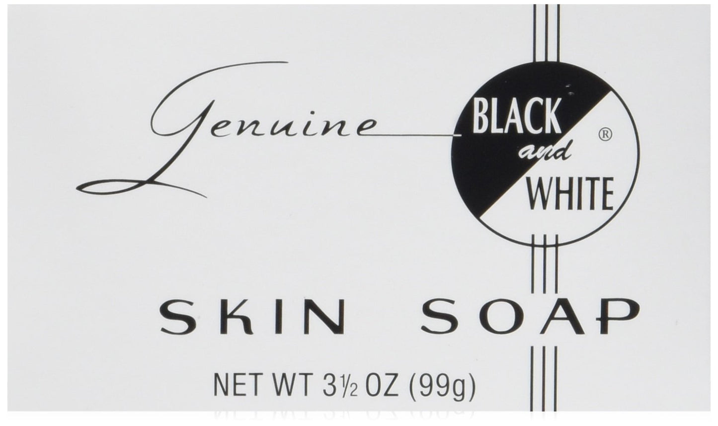 Black and White Skin Soap, 3.5 Ounce Beauty & Personal Care Black and White