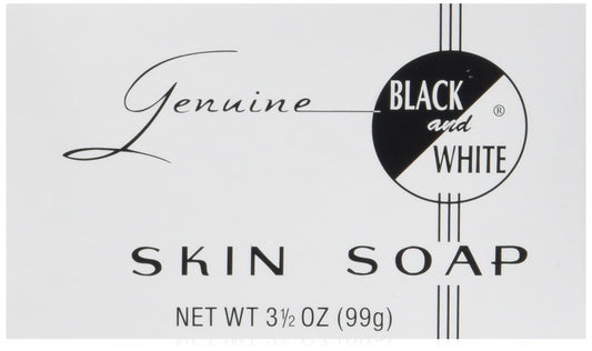 Black and White Skin Soap, 3.5 Ounce Beauty & Personal Care Black and White