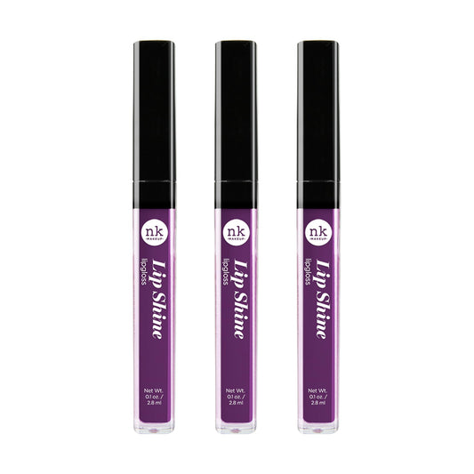 NICKA K NEW YORK Lipshine, Cosmetics, vibrant colors, bright colors, shining lips, lip shine, long lasting (AMZ267) Beauty & Personal Care NICKA K NEW YORK