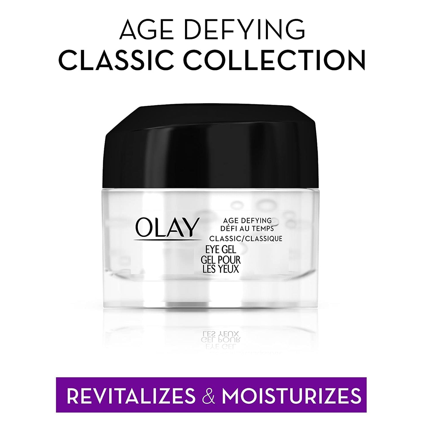 OLAY Age Defying Classic Eye Gel 0.50 oz (Pack of 5)