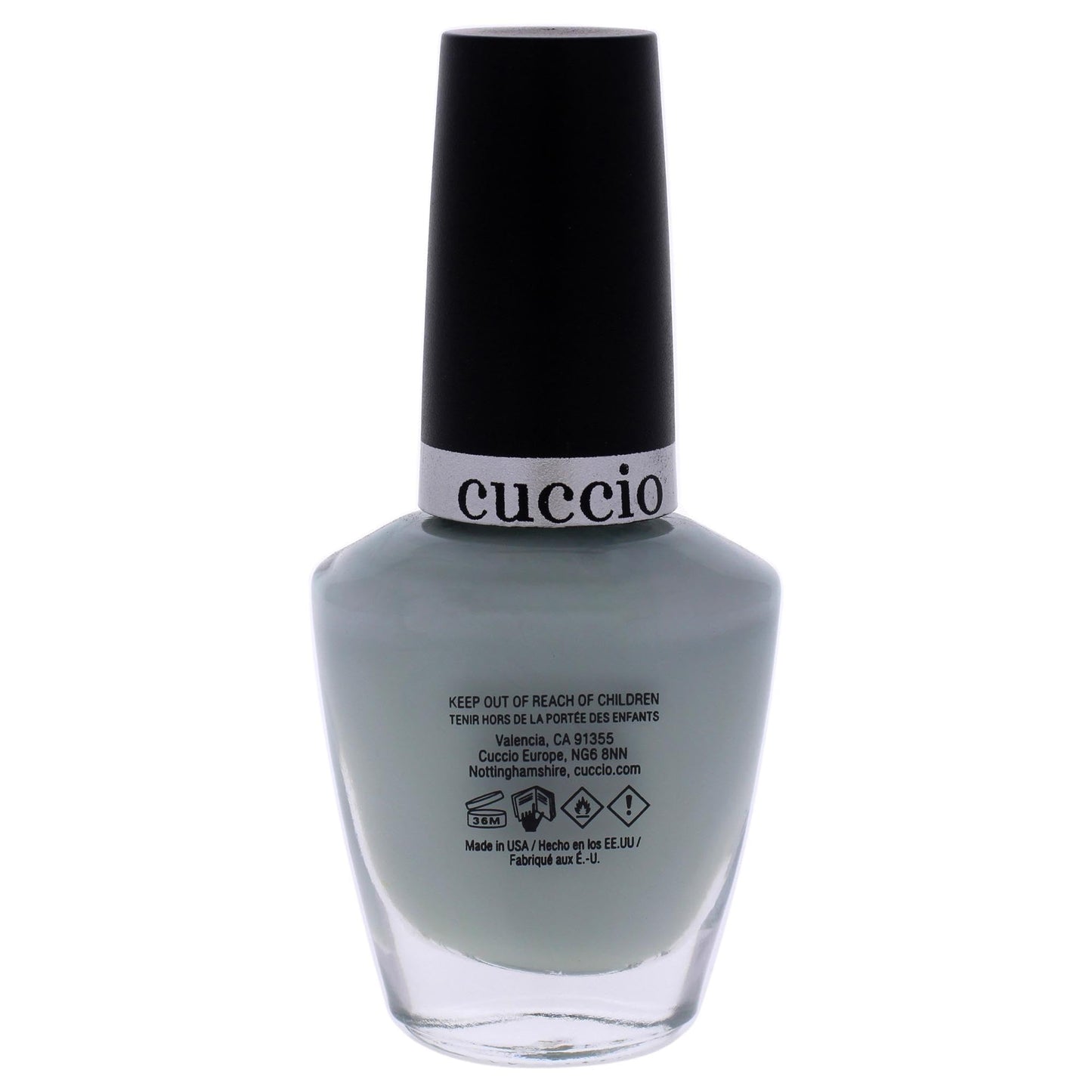 Cuccio Colour Colour Nail Polish - Triple Pigmented Formula - For Rich And True Coverage - Gives Ultra-Long-Lasting And High Shine Polish -