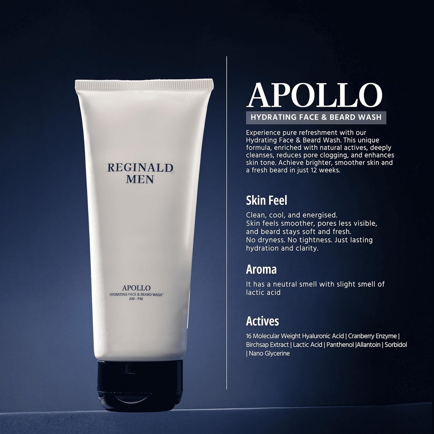 Reginald Men complete care kit ( Face wash, Moisturiser, Sunscreen, Serum, Lip Balm )