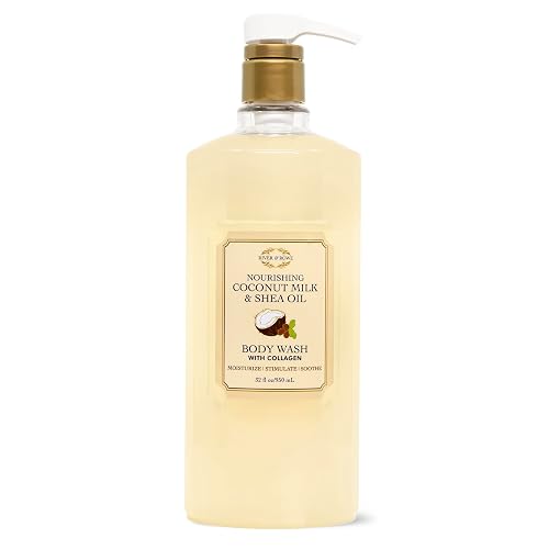 RIVER & ROWE Nourishing Coconut Milk & Shea Oil Body Wash With Collagen