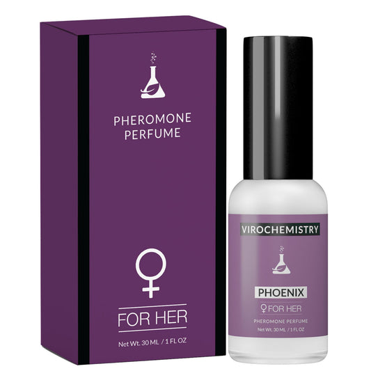 VIROCHEMISTRY Phoenix Perfume, Personal Fragrance (1 Fl. Oz) - Pheromones to Attract Men, Ultra Strength Organic Fragrance Body Perfume Beauty & Personal Care VIROCHEMISTRY
