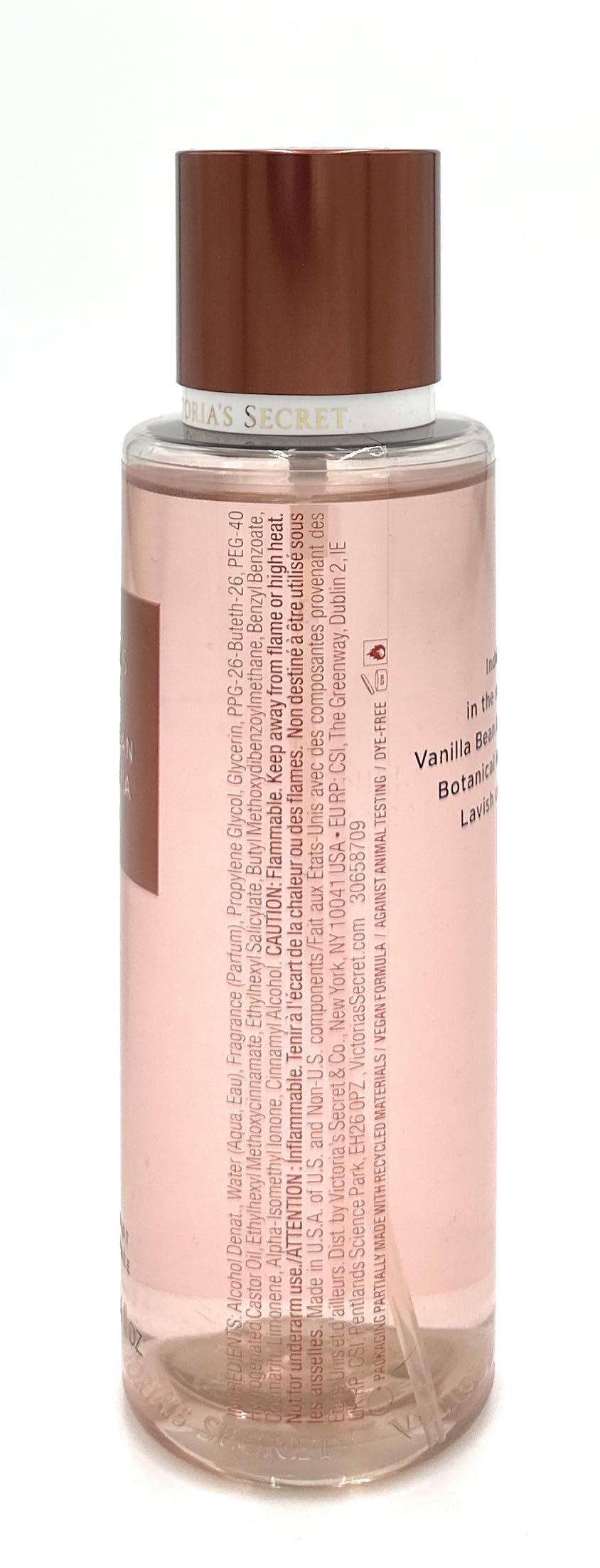 Victoria's Secret Fragrance Body Mist Vanilla Bean & Macadamia 8.4 Fl Oz