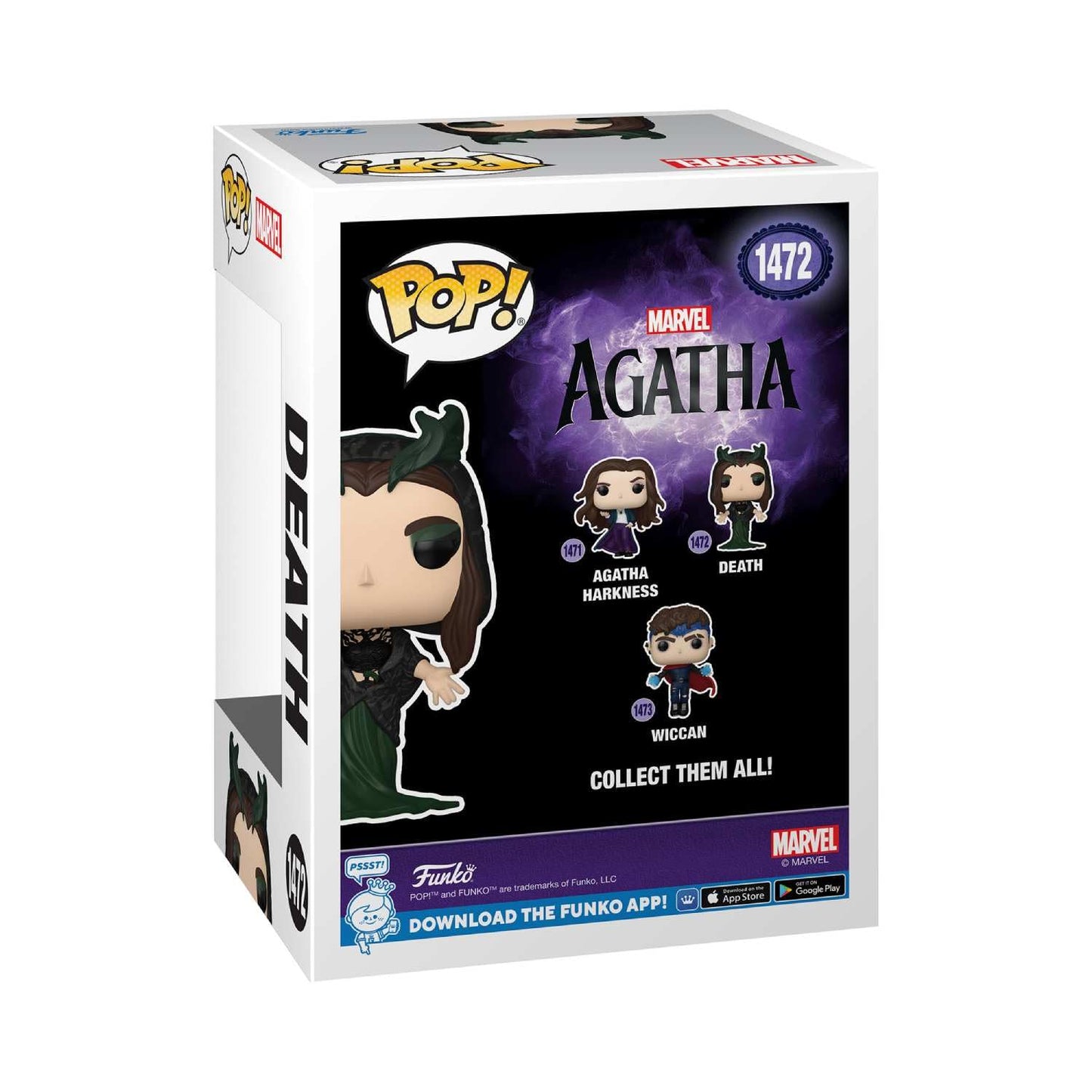 Funko POP Marvel: Death - Agatha Coven of Chaos - Collectable Vinyl Figure - Gift Idea - Official Merchandise - for Kids & Adults - TV Fans - Model…