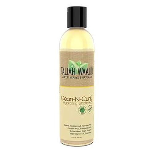 Taliah Waajid Curls, Waves and Naturals Clean-N-Curly Hydrating Shampoo - This hydrating shampoo is designed to gently cleanse, replenish moisture