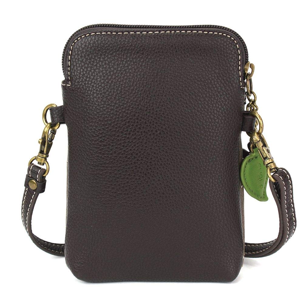 Chala Group Chala Handbags Moose Cellphone Crossbody Handbag - Convertible Strap, Stone Gray