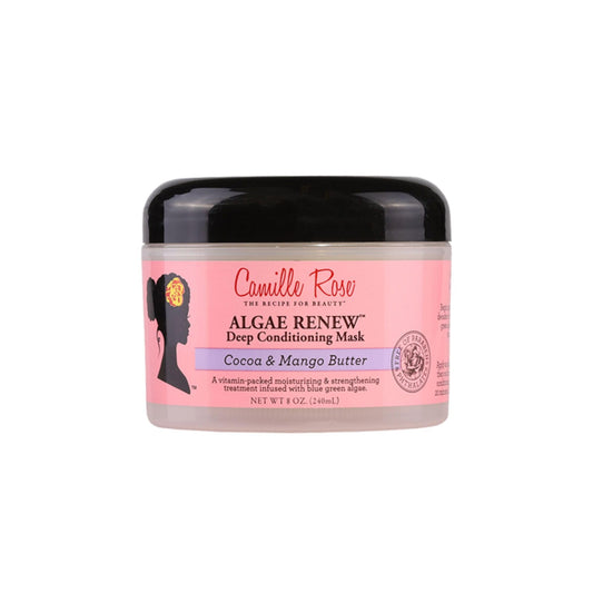 Camille Rose Algae Renew Deep Conditioning Hair Mask with Peppermint, Blue Green Algae & Mango Butter, to Strengthen and Moisturize, for All Hair Beauty & Personal Care Camille Rose