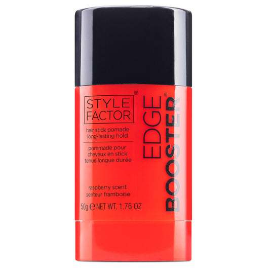 Style Factor EDGE BOOSTER Hair Wax Stick Pomade with Beeswax | Strong Hold Slick Stick for Flyaways, Edges & Baby Hair for Sleek Buns & Ponytails |