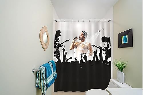 BigMouth Inc Shower Curtain (Rockstar)