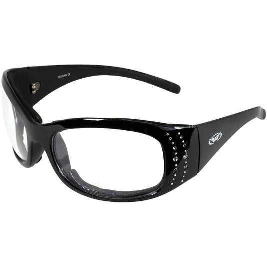 Global Vision Eyewear 24 Marilyn 2 Plus Riding Sunglasses with Clear to Smoke Photochromatic Lens