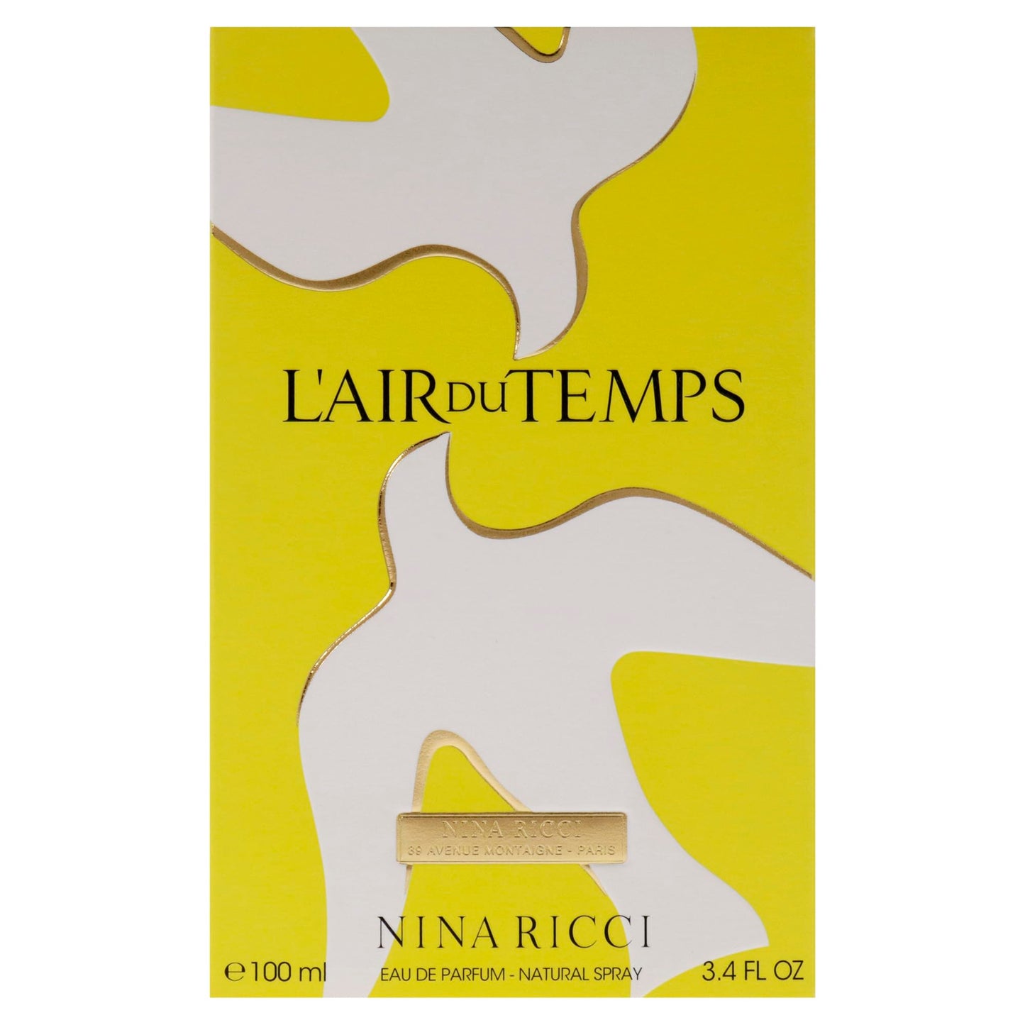 Nina Ricci L'Air Du Temps Eau De Parfum Spray, 3.4 Ounce