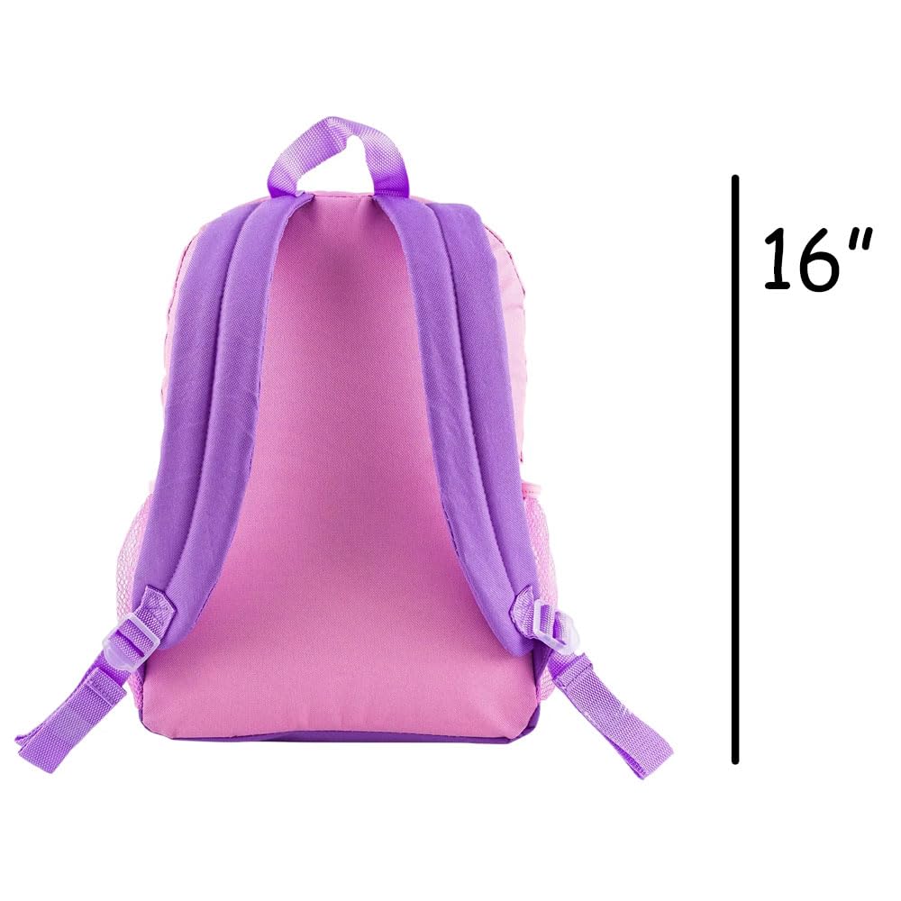 Hello Kitty Backpack and Lunch Bag Set Officially Licensed 5 Piece School Accessories for Girls