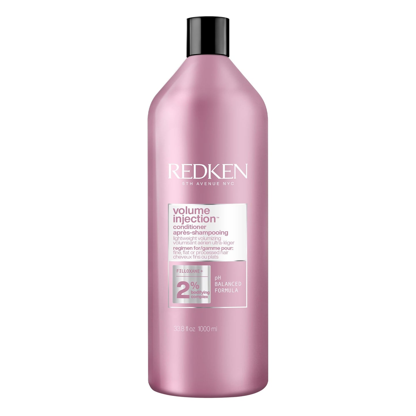 Redken Volume Injection Conditioner | Hair Volumizer For Fine Hair | Detangling and Volumizing | 33.8 Fl Oz