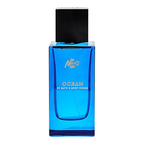 Bath & Body Works Ocean Cologne - Men’s Cologne for Everyday Use - Long-Lasting High Fragrance Oil Concentration - Dermatologist-Approved