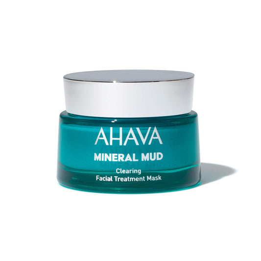 AHAVA Mineral Mud Clearing Facial Treatment Mask - Rich Mud Mask to Clear Pores & Reduce Blemishes, Nourishes & Refreshes, Revitalizes Complexion