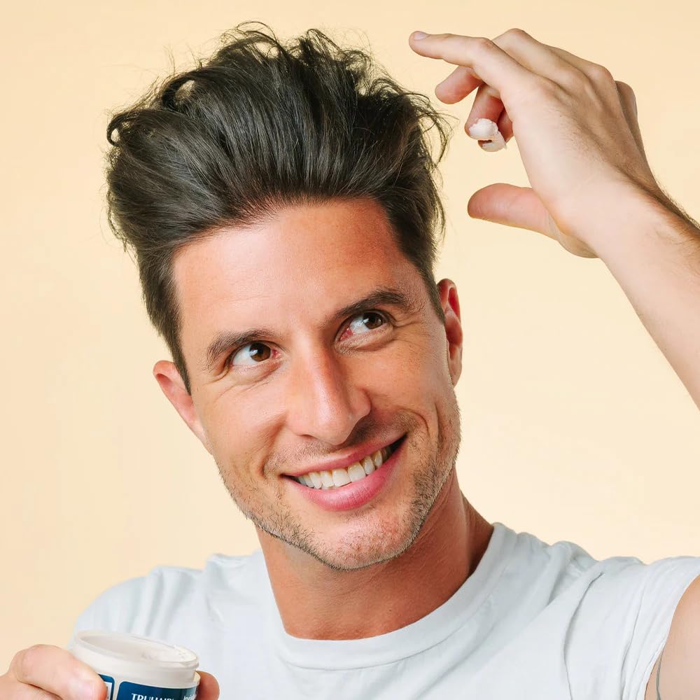 Truhair Invisible Tease Styling Cream and Paste | Men’s & Women’s Hair Styling Cream for Shaping, Texturizing, and Hold | Lightweight & Non-Greasy