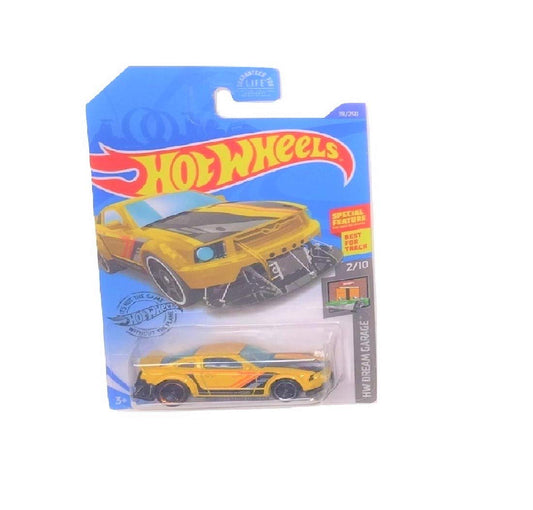 Hot Wheels 2005 Ford Mustang (Yellow) - Dream Garage 2/10 (2020 Factory Sealed)