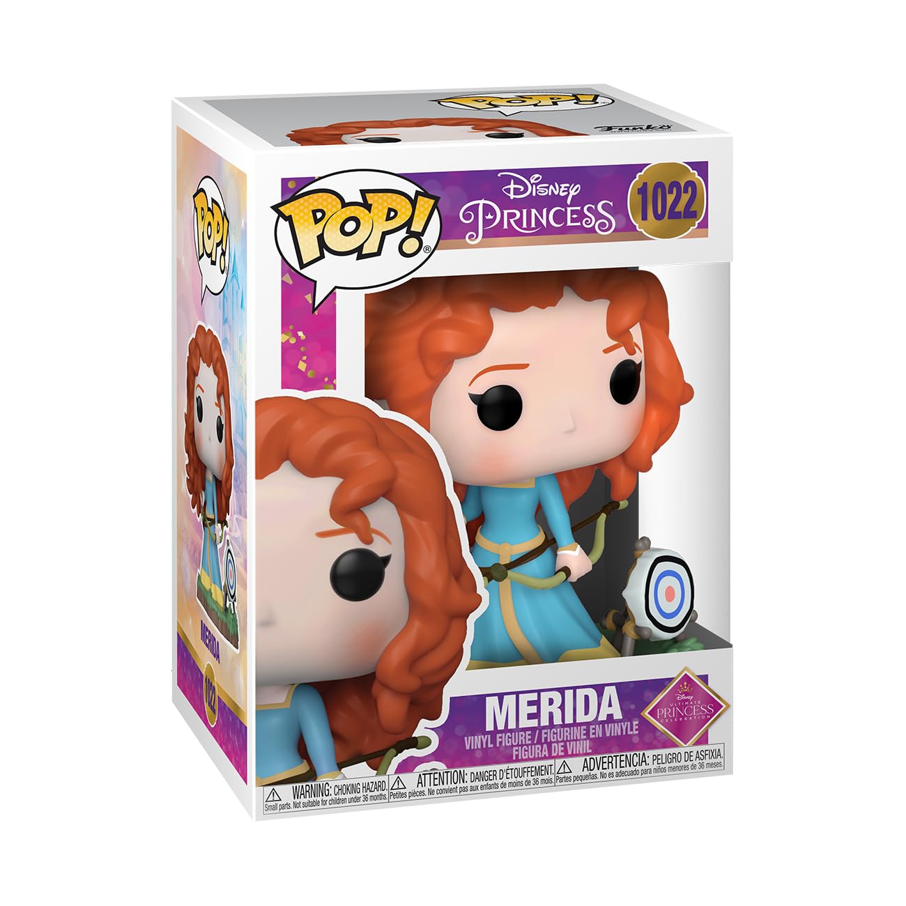 Funko POP! Disney: Ultimate Princess - Merida - Disney Princesses - Collectable Vinyl Figure - Gift Idea - Official Merchandise - for Kids & Adults…