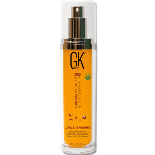 GK HAIR Global Keratin CurlsDefineHer (3.4 Fl Oz/100ml) Curl Defining Cream Curl Activator/Moisturizing Cream, Frizz Control for Natural Hair (3.4 fl Beauty & Personal Care GK HAIR