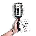 Cricket Technique Thermal Hair Brush #400 2.5” for Curling, and Styling - Heat-Retaining Barrel with Anti-Static Tourmaline Bristles, Round Thermal