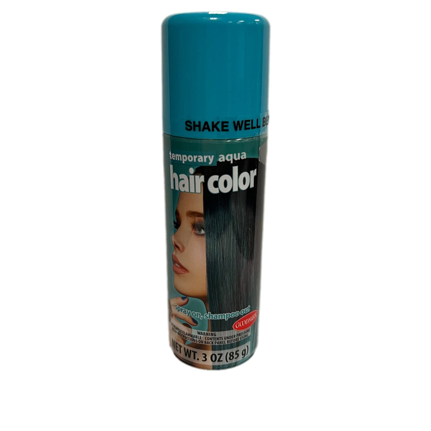 Easy to use Temporary Hair Color - Spray On, Shampoo Out (Black)