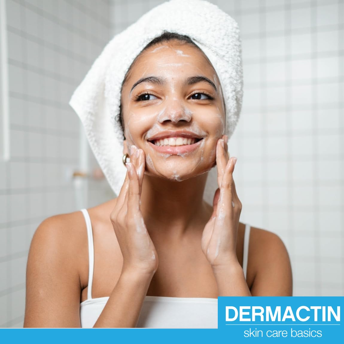 Dermactin-TS Witch Hazel Daily Exfoliating Facial Cleanser 8 Ounce