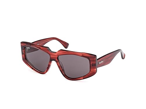MaxMara MM0125 68A red/striped 58/13/140 WOMAN Sunglasses