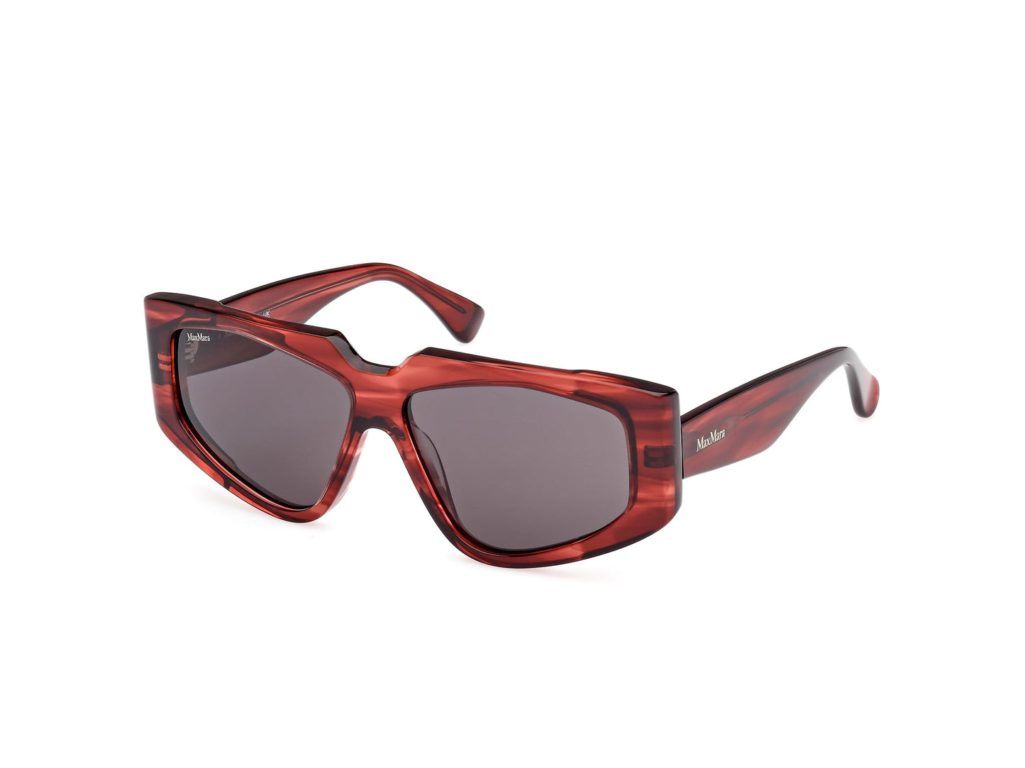 MaxMara MM0125 68A red/striped 58/13/140 WOMAN Sunglasses