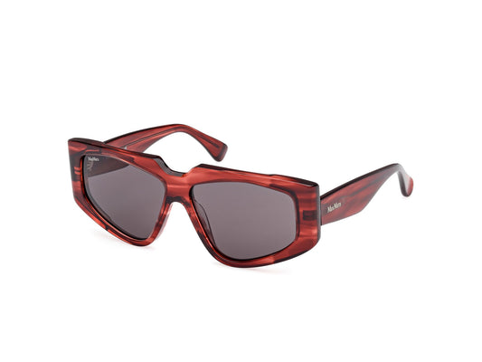 MaxMara MM0125 68A red/striped 58/13/140 WOMAN Sunglasses