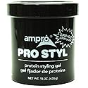 Ampro Protein Styling Gel, Super Hold, 15 oz (Pack of 2)