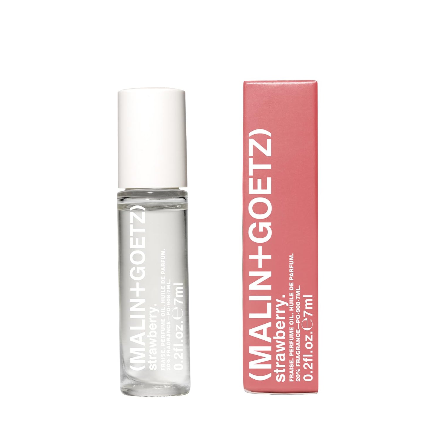 MALIN+GOETZ Perfume Oil Strawberry | Concentrated Fragrance in Signature Scents | Travel-Friendly Rollerball | Vegan & Cruelty-Free | 0.2 fl oz