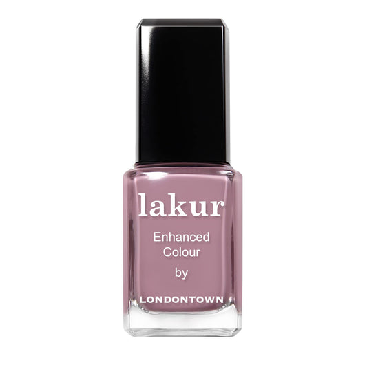 LONDONTOWN Dusty Pink Glossy Nail Polish, Bell Flower lakur, Vegan Chip-Resistant Long-Lasting Nail Lacquer, .40 fl oz Beauty & Personal Care LONDONTOWN