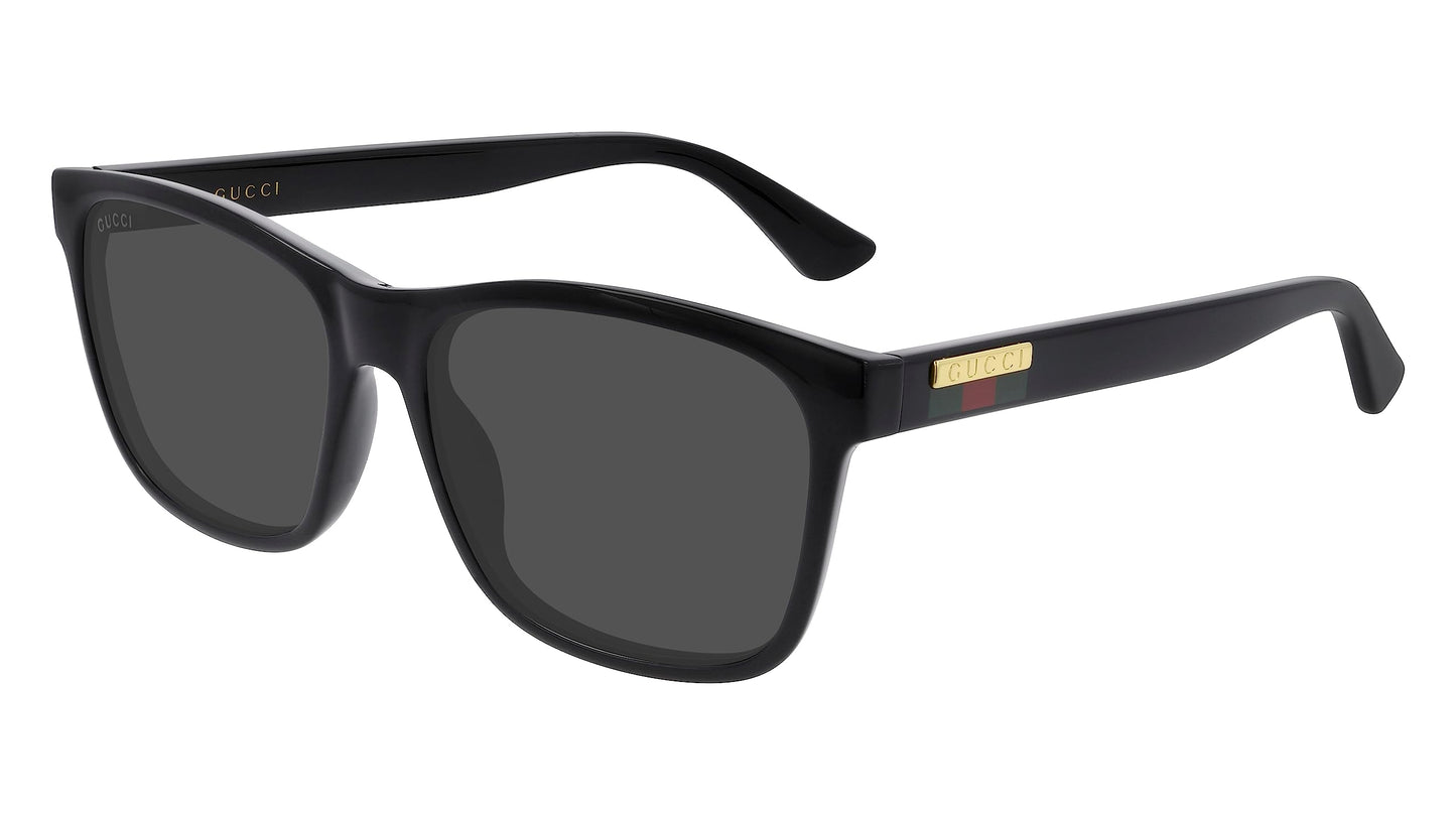 Gucci Men's Sunglasses, Black-black-grey, 57