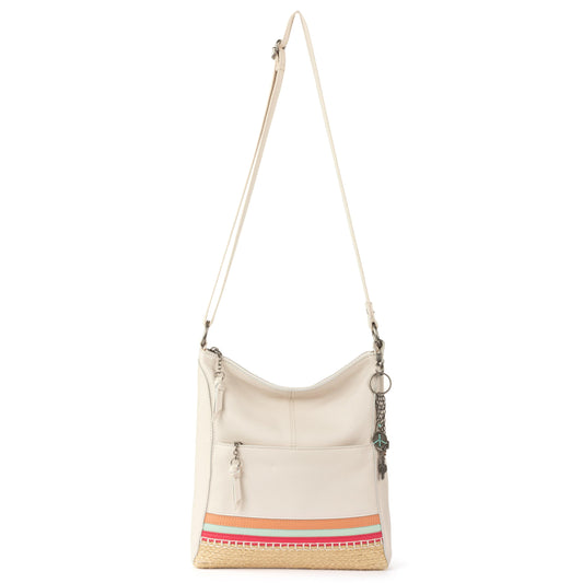 The Sak Lucia Leather Crossbody Purse - Premium Leather Women's Handbag for Everyday & Travel - Cross Body Bag With Zipper Closure & Adjustable…