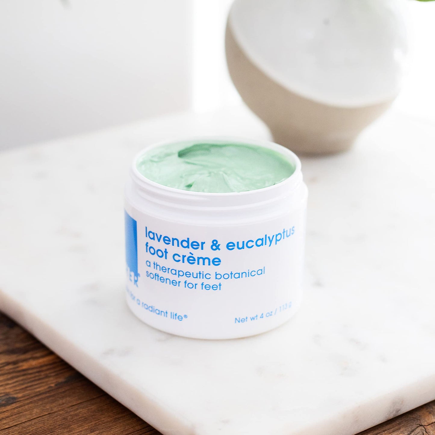 LATHER Foot Cream - Moisturizing & Nourishing Cracked Heel Repair for Smooth, Soft Feet - Pedicure Foot Spa - Aromatherapy Foot Lotion For Dry Cracked