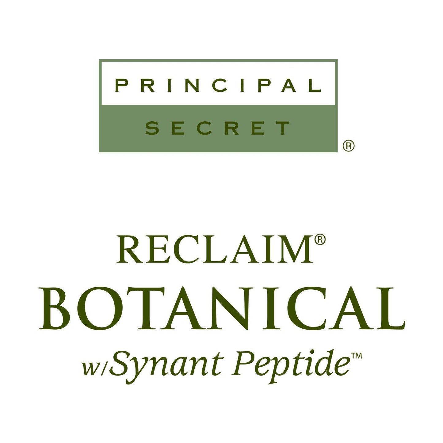Principal Secret reclaim BOTANICAL Anti-Aging Radiant Recovery Fluid Eye Cream Plant Based Retinol, Argireline, Squalane, Peptides, Ceramides
