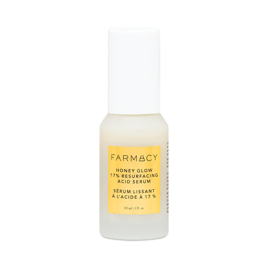 Farmacy Face Exfoliator Serum - Honey Glow 17% AHA + BHA Liquid Exfoliant & Salicylic Acid Serum - Resurfacing Skin Care for Reduced Pores + Texture Beauty & Personal Care Farmacy