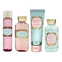 Bath and Body Works Sweetest Song 4 Piece Body Care Set - Mist, Body Cream, Lotion, and Body Wash - Full Size Beauty & Personal Care Bath & Body Works